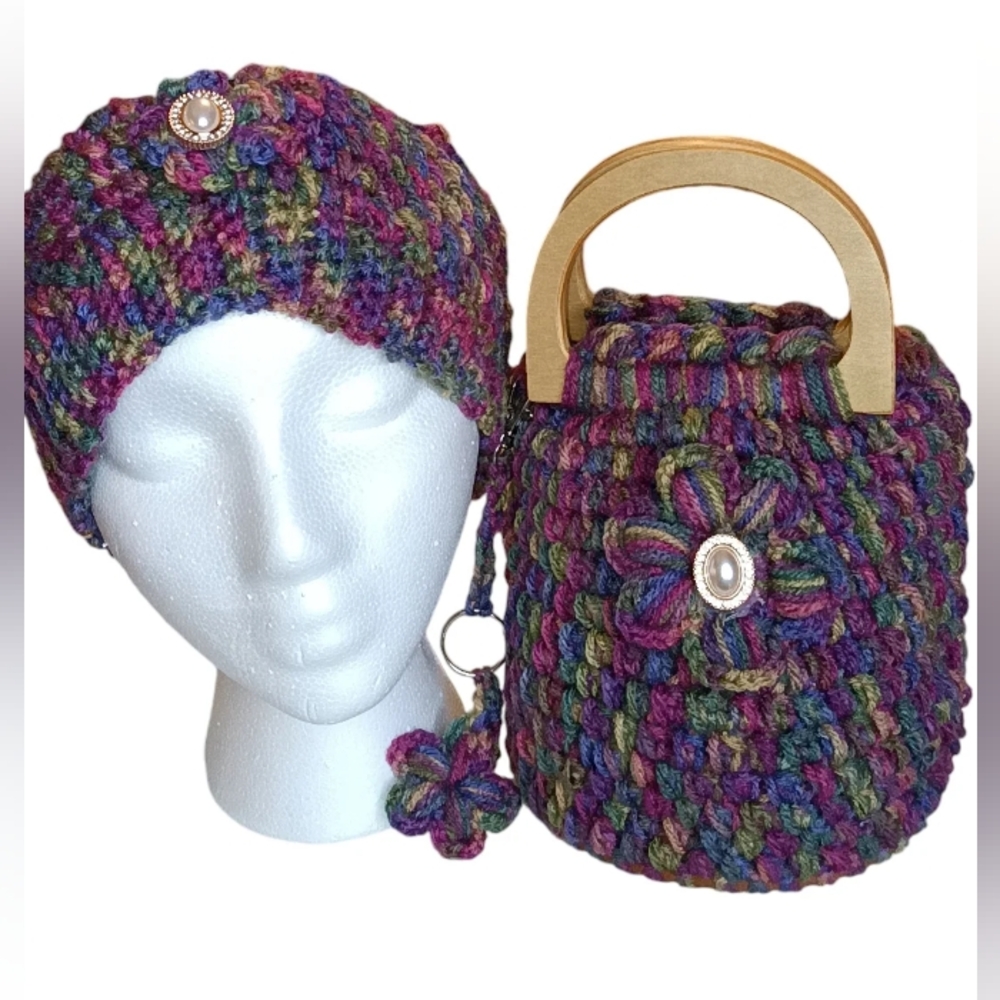 tote bag with matching headband